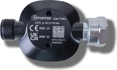 Immagine prodotto di Truma DuoControl CS Set completo orizzontale 30 mbar incl. 2x filtri gas, 2x tubo flessibile SBS (450 mm) & tamponi filtranti