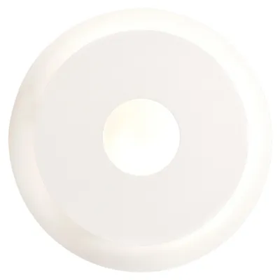 Produktbild von LED-Wandleuchte - 18 x 18 cm - Weiß - Metall - Kunststoff