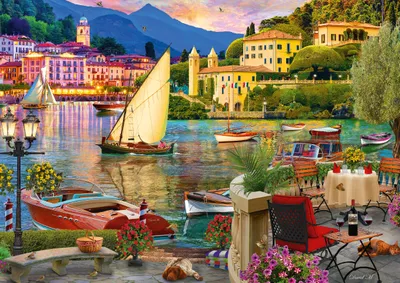 Produktbild von Puzzle - Italenisches Fresko __500