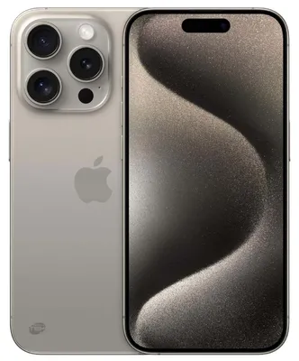 Produktbild von Apple iPhone 15 Pro , 15,5 cm (6.1"), 2556 x 1179 Pixel, 128 GB, 48 MP, iOS 17, Titan