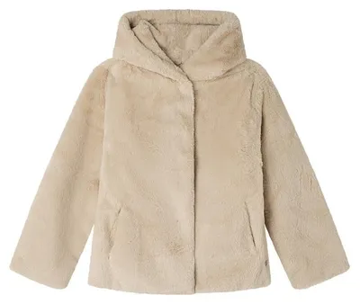 Produktbild von SPRINGFIELD Fur Coat Jacke, Beige, 9-10 für Mädchen