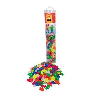 Produktbild von PLUS-PLUS|Carletto|PlusPlus Plus-Plus - 240 Kreativ Bausteine Neon