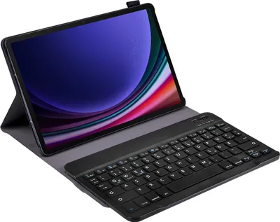 Produktbild von Hülle Samsung Galaxy Tab S10 FE, Galaxy Tab S10 Lite, Galaxy Tab S9, Galaxy Tab S9 FE Schutzhülle - Cazy - Schwarz
