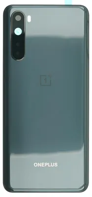 Produktbild von Oneplus Nord Backcover + Kameraglas + Kleber (Gray Onyx), Grau