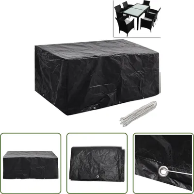Produktbild von The Living Store Gartenmöbel-Abdeckung 8 Ösen 240x140x90 cm