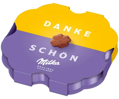 Produktbild von Milka 'Dankeschön' Pralinés Milchcrème 44g