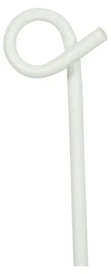 Produktbild von horizont Stahlpfahl Pigtail I 105 cm I weiß I 30 Stück