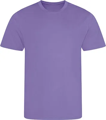 Immagine prodotto di Just Cool JC001 | Cool T-Shirt +WRAP  +Protezione solare 30 - Colore: Digital Lavender - Taglia: XL