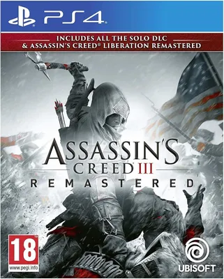 Produktbild von Ubisoft Assassin's Creed III Remastered, PS4, PlayStation 4, M (Reif)