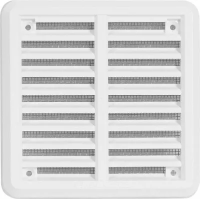 Immagine prodotto di Griglia di ventilazione - copertura in rete VM, 100 x 100 mm KB, bianco 0307