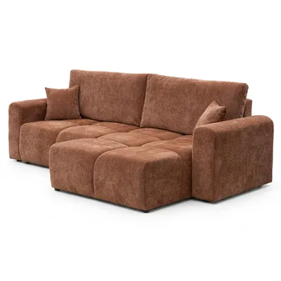 Produktbild von IDOHOME-BALOO Polsterecksofa mit Schlaffunktion, Bettkasten, komfortabler Polsterung und modernem Design für Wohnzimmer und Gästezimmer