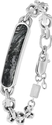 Produktbild von S.Oliver Herren Edelstahl Armband Jaspis 2038867