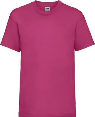 Produktbild von Kinder-T-Shirt, Kurzarm - FOL VALUEWEIGHT T/K - fuchsia - Größe 3/4