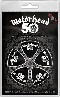 Produktbild von Motörhead Plektren-Set 50th multicolor Bands, Geschenke Nylon Standard