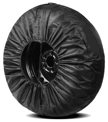 Imagen del producto de Funda impermeable para rueda de repuesto de automóviles, fabricada en poliéster