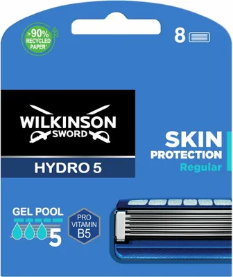 Immagine prodotto di Wilkinson Sword - Lame di ricarica - Hydro 5 Protezione della pelle - Protezione - 8 lame - 1 pezzo