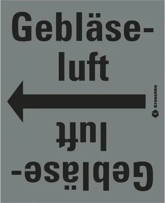 Produktbild von Dreifke® Rohrleitungsband Gebläseluft, praxisbewährt, ab Ø 50mm, grau/schwarz...