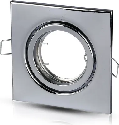 Image de Spot V-TAC LED - Luminaire encastré - GU10 - IP20 - Acier inoxydable
