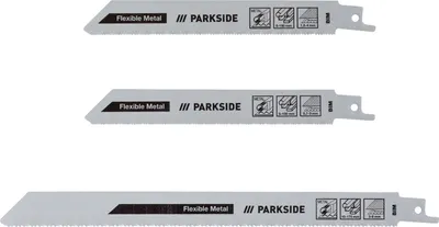 Produktbild von PARKSIDE® Säbelsägeblätter PFSZ 3 B1 (Metall Fein)