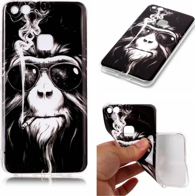 Produktbild von Silikoncase Motiv 6 Ultradünn Hülle für Huawei P10 Lite Tasche Cover Schutz Neu