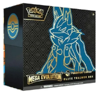 Immagine prodotto di Pokemon Mega Evolution: Mega Lucario Pokémon Center Elite Trainer Box