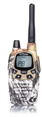 Produktbild von Midland G7 PRO Mimetic, Professioneller Mobilfunk (PMR), 69 Kanäle, 446.00625 - 446.09375MHz (PMR), 433.075 - 434.775MHz (LPD), 12000 m, LCD, AA