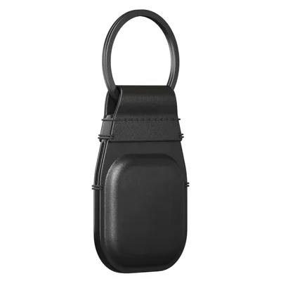 Produktbild von Nomad AirTag Leather Schlüsselanhänger schwarz