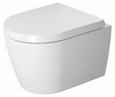 Produktbild von Duravit Wand-WC Compact Rimless ME by Starck tief, 370 x 480 mm weiß