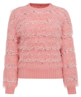 Image de Gilet en tricot pour femme - orange, taille XS