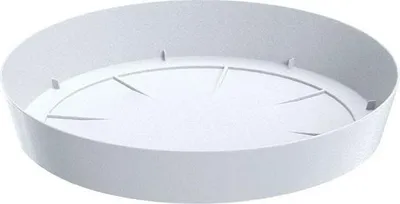 Zdjęcie produktu dla podstawka pod doniczkę 38cm LOFLY PPLF380-S449 biały plastik PROSPERPLAST