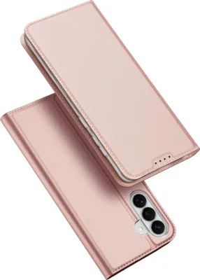 Obrázok produktu pre Capa carteira com suporte/porta-cartões Dux Ducis para Samsung Galaxy S26 - Rosa