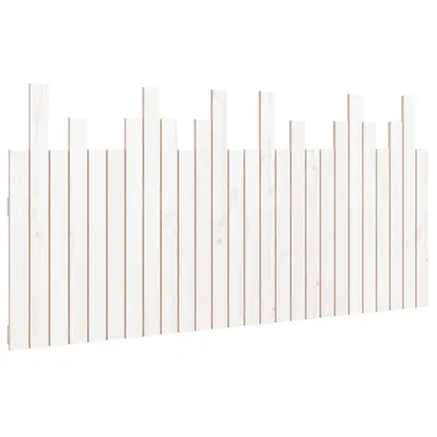 Zdjęcie produktu dla vidaXL Zagłówek ścienny biały 166x3x80 cm lite drewno sosnowe