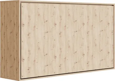 Produktbild von SMARTBett Schrankbett 100x200  Horizontal (M2 55cm Tiefe)  Wildeiche