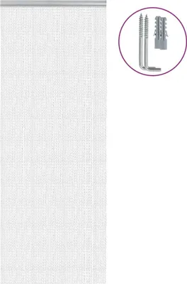 Image de Moustiquaire de porte à chaîne 80x212 cm aluminium
