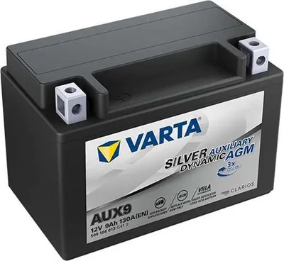 Image de Varta 12v 9ah/130a Agm Auxiliary L+ M6 Autobatterie One Size