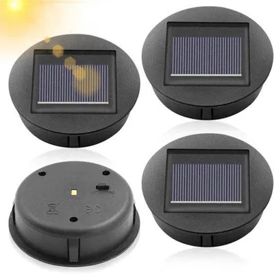 Image de Pièces de rechange pour panneaux solaires - Pièces de rechange pour lampes solaires - 4 pièces