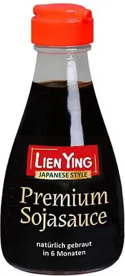 Produktbild von Lien Ying Premium Sojasauce vegan proteinreich 150ml Flasche natürlich gebraut