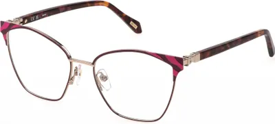 Produktbild von Just Cavalli VJC072 Oro chiaro c/parti col.luc. 55/17/135 Damen Brillen