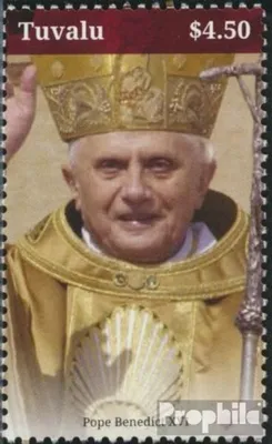 Produktbild von Briefmarken Tuvalu 2014 Mi 2096 (kompl.Ausg.) postfrisch Papst Benedikt XVI.