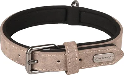 Produktbild von Flamingo Halsband Delu taupe, Verstellmöglichkeit: 36-44 cm