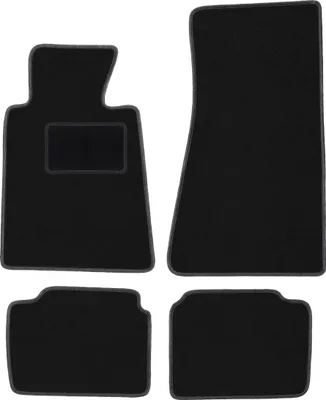 Produktbild von Schwarze Veloursmatten für: BMW 5 E34 Limousine, Kombi, Touring (1988-1994)
