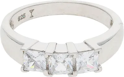 Produktbild von JuwelmaLux Ring 925/000 Sterling Silber mit synth. Zirkonia JL30-07-2604 56