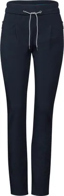 Produktbild von Cecil Style Tracey with zipper detai deep petrol L/30