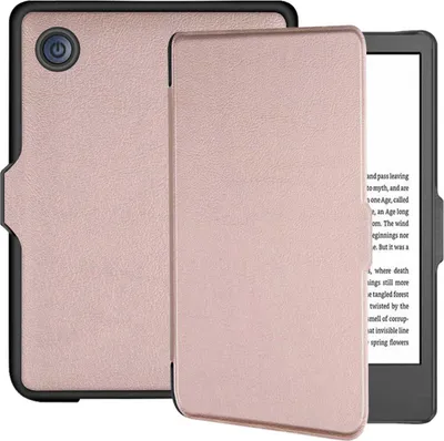 Productafbeelding van imoshion Slim Hard Case Bookcase voor de Kobo Clara 2E / Tolino Shine 4 - Rosé Goud