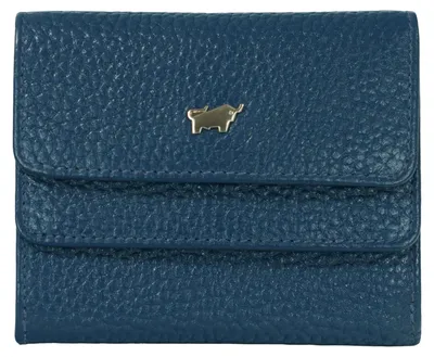 Image de Portefeuille HANNA RFID, modèle portefeuille, bleu, pour femmes, en cuir, avec 5 compartiments pour cartes