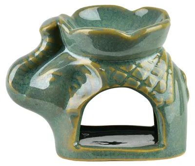 Productafbeelding van Kominek met oliefles, 9x5x7 cm, olifantmotief