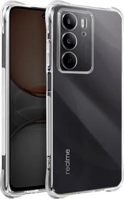 Produktbild von Avizar, Hülle für Realme C75 stoßfest flexibel verstärkte Ecken, Transparent