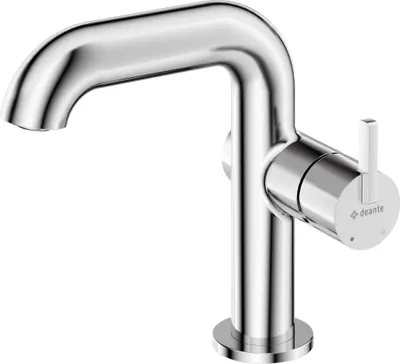 Image de Washbasin mixer with rectangular spout