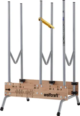 Obrázok produktu pre wolfcraft GmbH 5121000, Držiak dreva, Kov, Drevo, Čierna, Šedá, Drevo, 150 kg, 700 mm, 675 mm