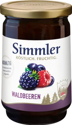 Produktbild von Simmler Waldbeeren-Konfitüre Extra 450g